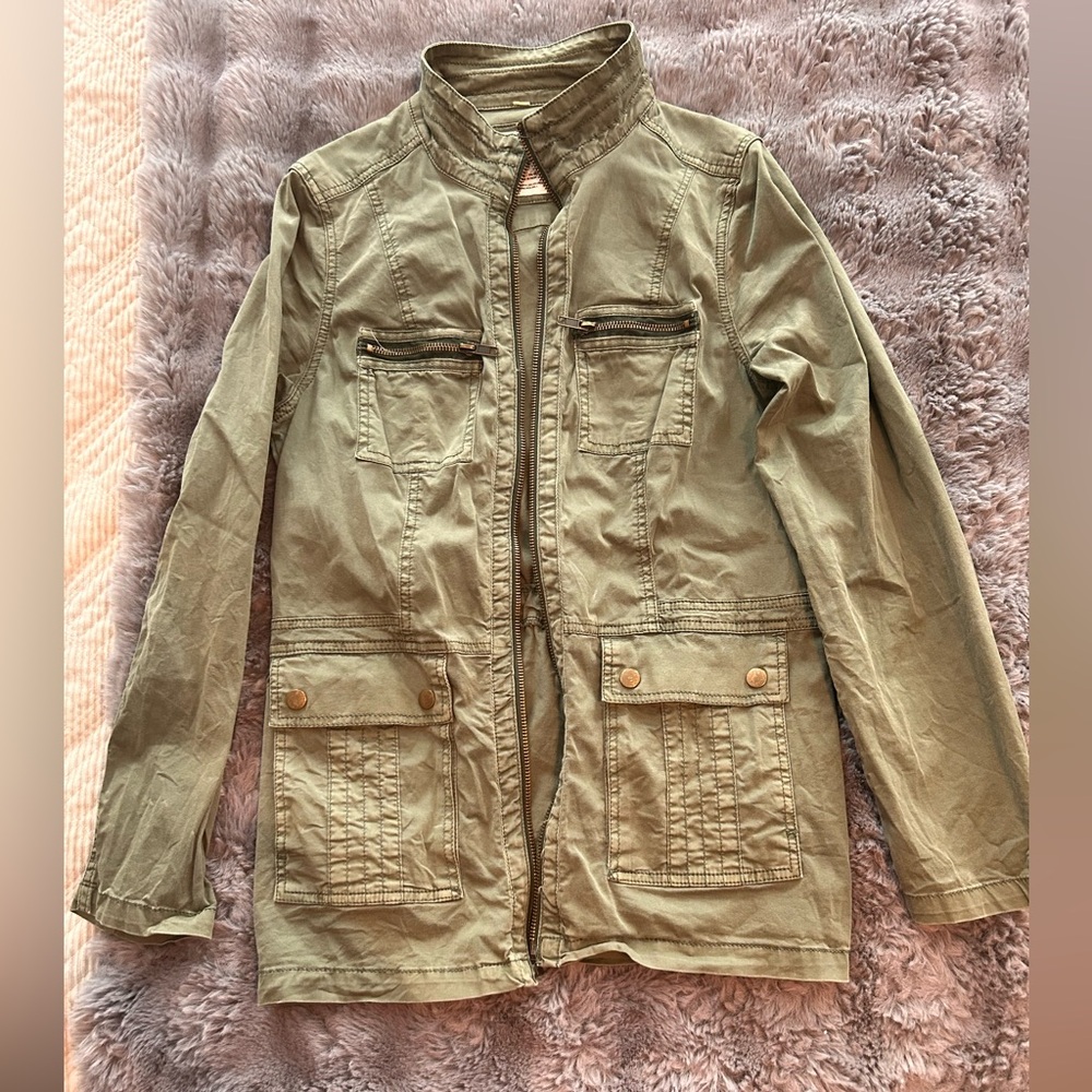Sonoma Olive Utility Jacket